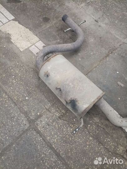 Глушитель с резонатором VW Golf 5 (2004-2009 Г.В)