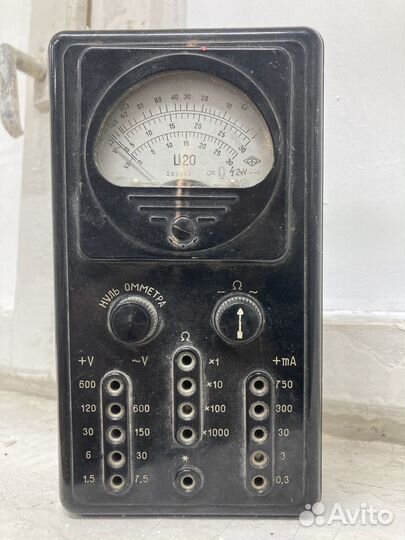 Мультиметр тестер Ц20, СССР