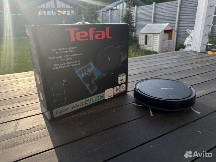 Робот пылесос tefal