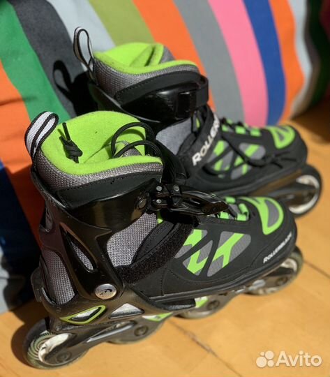 Детские раздвижные ролики rollerblade spitfire