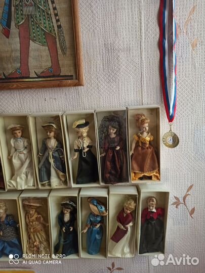 Фарфоровые куклы Дамы Эпохи