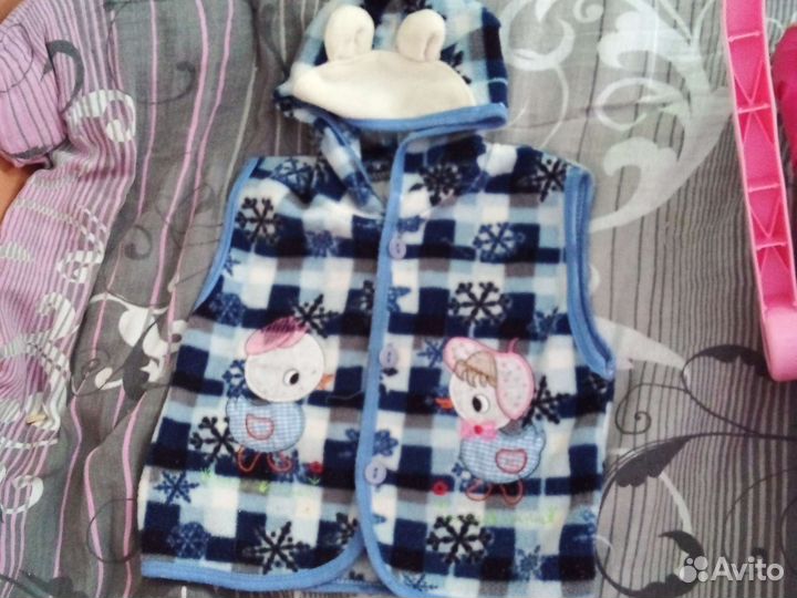 Детские вещи есть на девочку и на мальчика