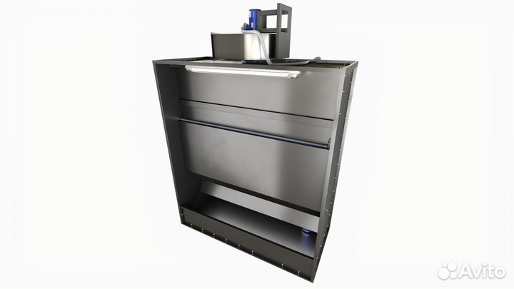 Покрасочная камера с водяной завесой okvz-2000