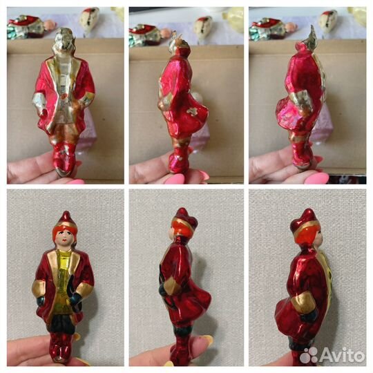 Реставрация елочных игрушек СССР