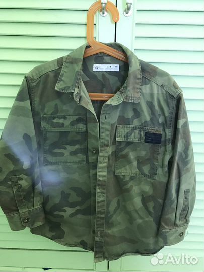 Рубашка джинсовая детская Zara