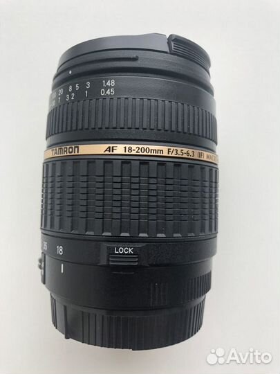Объектив Tamron AF 18-200 F/3.5 - 6.3