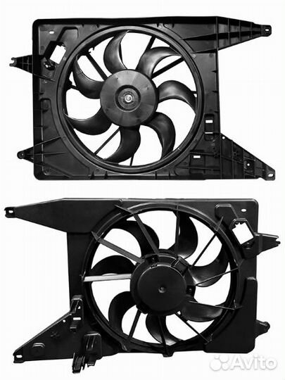 Вентилятор радиатора Renault Logan 2005-2014