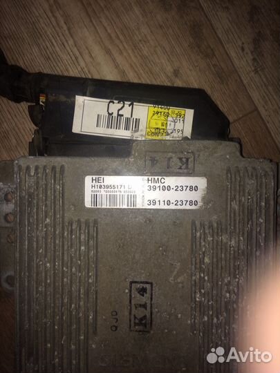 39100-23780 эбу Hyundai Elantra 2