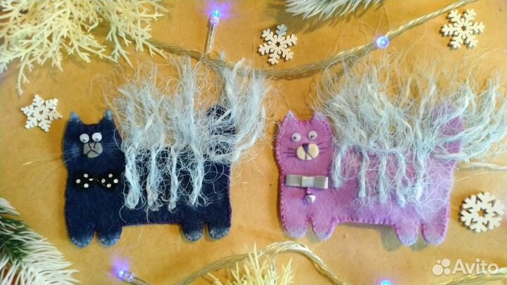 Новогодние игрушки ручной работы