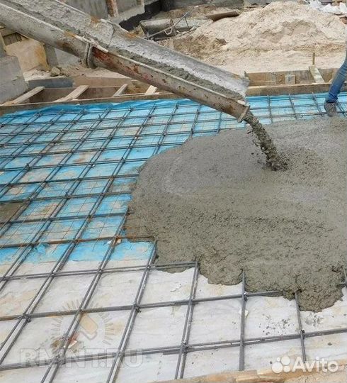 Бетон м300 B22.5W6F150П4 на известняковом щебне