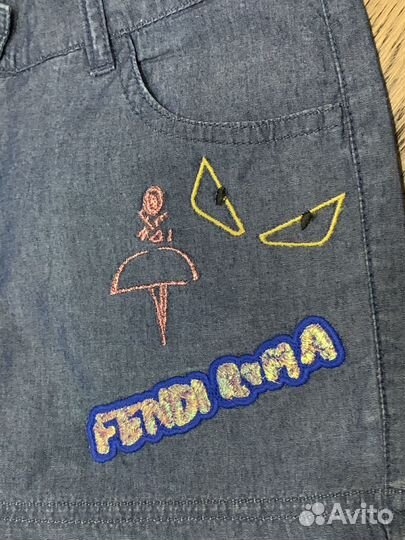 Шорты для девочки fendi