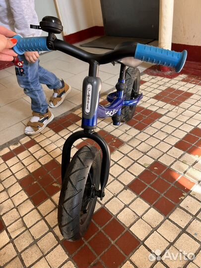 Беговел globber GO bike AIR, синий