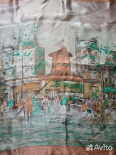 Платок из натурального шелка