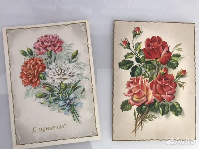 Открытки/наборы N 2 ссср, Россия, зарубежные