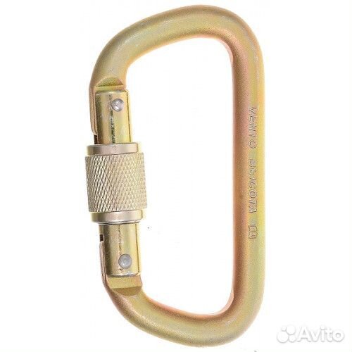 Карабин Высота 512 стальной трапециевидный с муфто