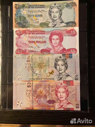 Банкноты весь мир набор 1