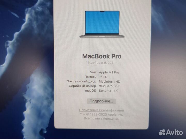 Apple MacBook Pro 14 m1