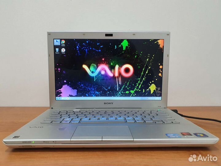 Производительный ноутбук Sony Vaio