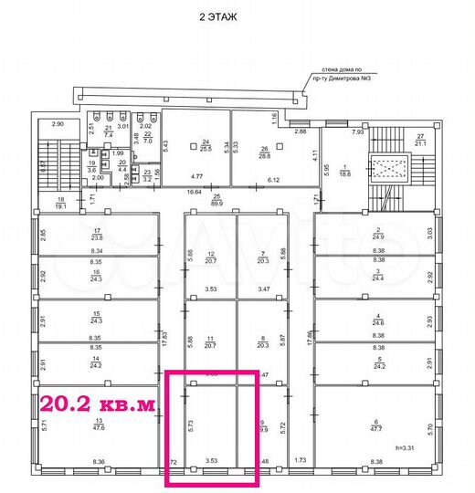 Склад, 20.2 м²