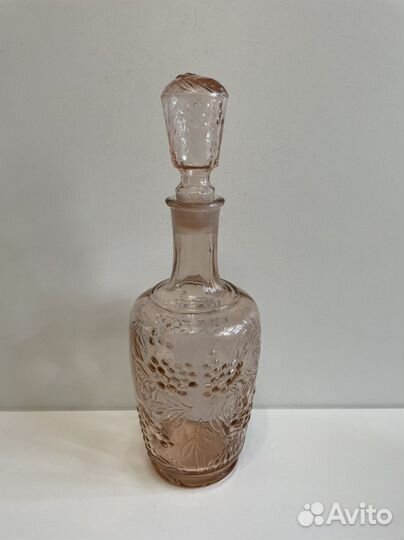 Штофы и графины СССР, хрусталь-стекло