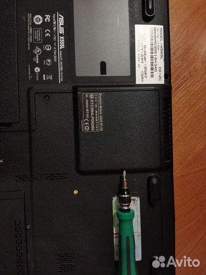 Ноутбук на запчасти