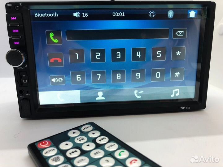 Автомагнитола с bluetooth и Видео2Din.Новая