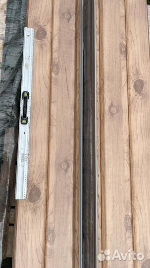 Сайдинг металлический под дерево новый на 300 м2