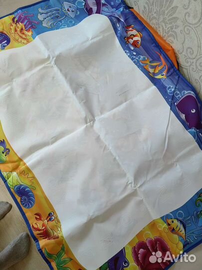 Коврик для рисования pelikan и игра рыбалка