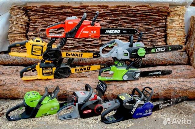 Аренда триммера / Прокат бензопилы