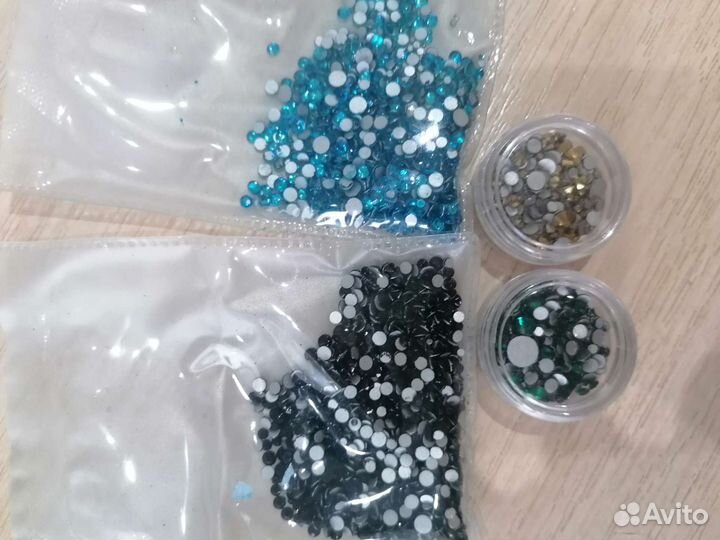 Стразы для ногтей, фрезы