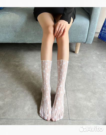 Ажурные носки