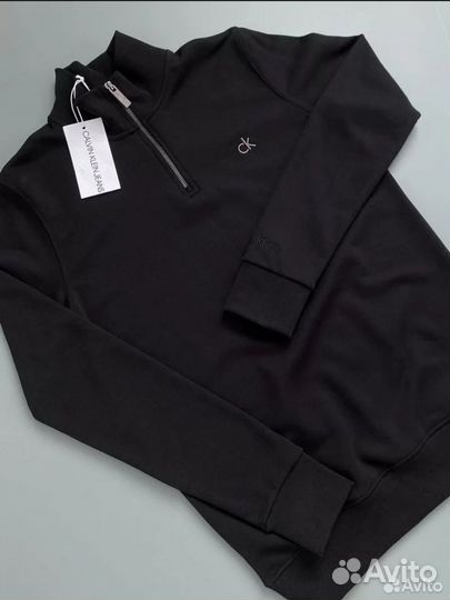 Свитер полузамок calvin klein