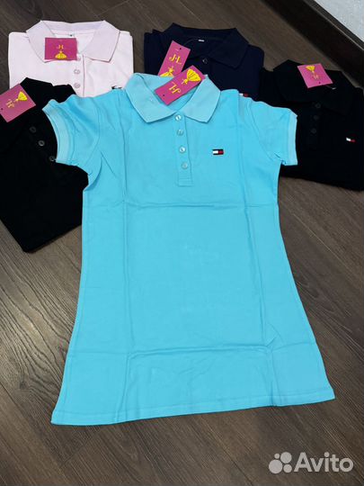 Женские футболки поло lacoste, tommy, ск, polo