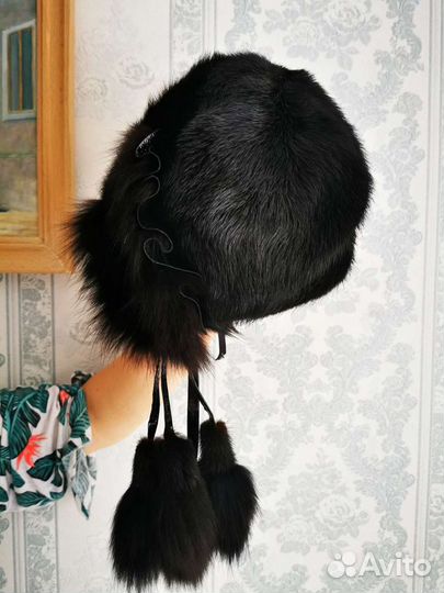 Шапка норковая женская новая