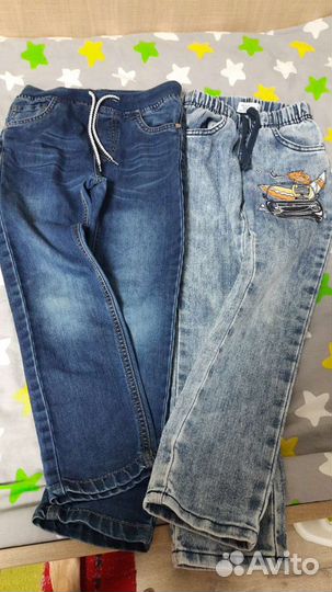Джинсы 110-116