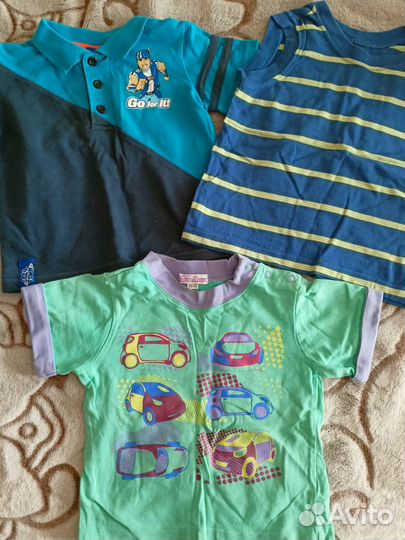 Летние вещи пакетом 6-18 мес