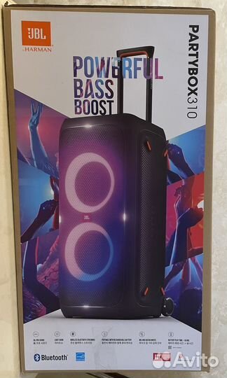JBL Partybox 310 черный 100% оригинал