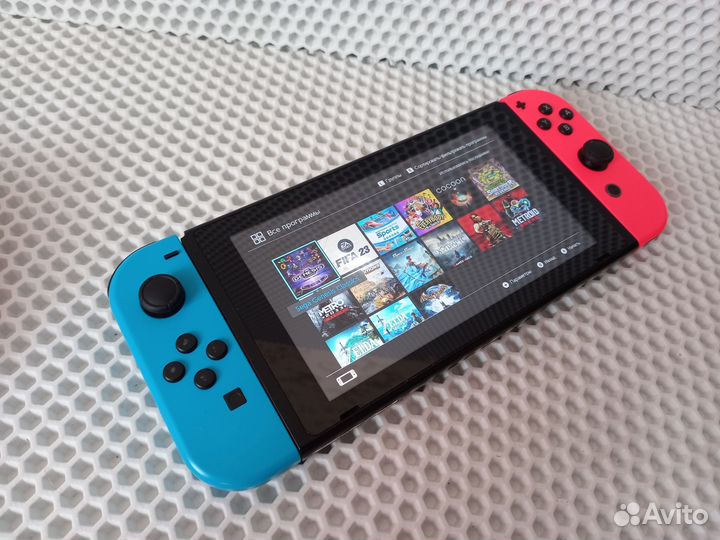 Nintendo switch прошитая + игры