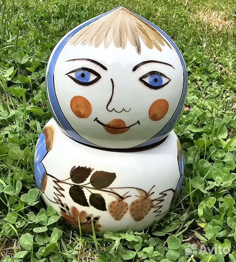 Керамические банки 3шт. и штоф Петух времен СССР