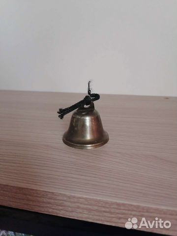 Колокольчик маленький металлический