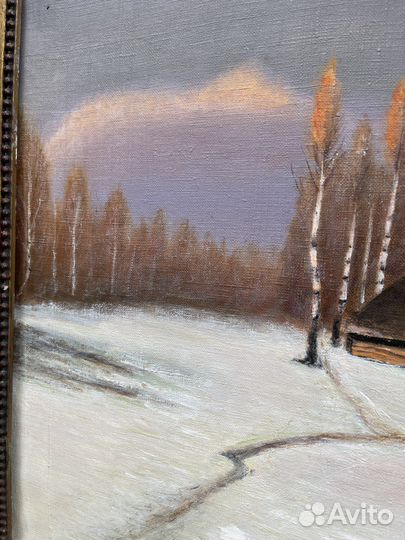 Картина старая без автора