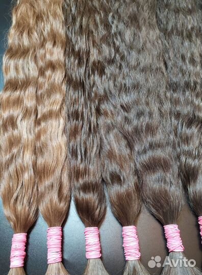 Волосы для наращивания, 45см, рассрочка