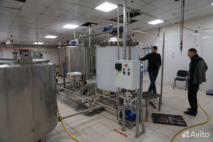 Линия производства пасты, кетчупа, майонеза