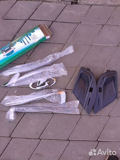 Молдинг бампера лада гранта фл