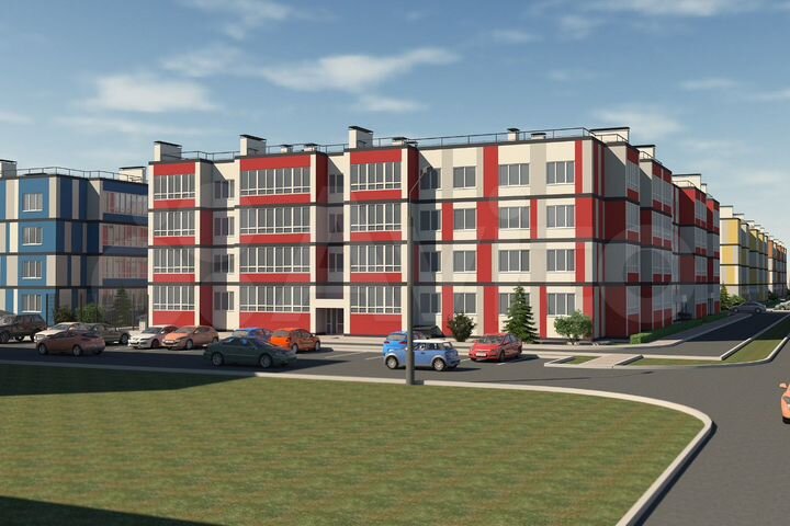 1-к. квартира, 51,8 м², 1/4 эт.