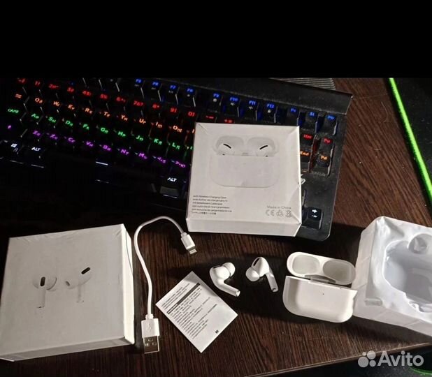 Беспроводные наушники apple airpods pro