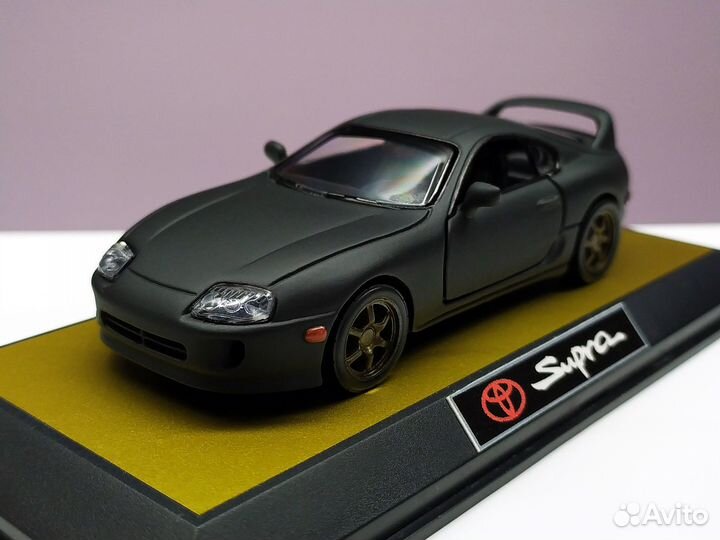 1:43 Toyota Supra A80 MK4 Black Matt