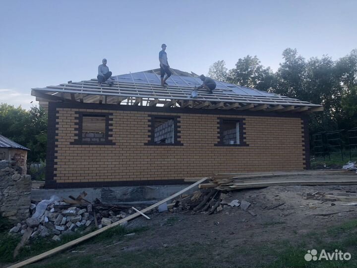 Крыша кровельные работы