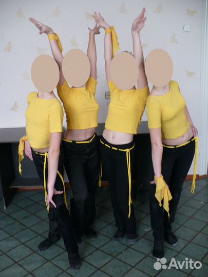 Топ и футболка для танцев