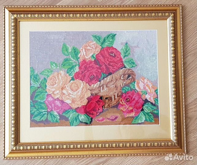 Картины, вышитые крестом